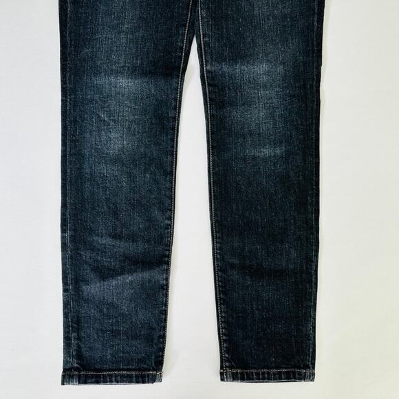 Brunello Cucinelli High Waisted Extra Skinny Jeans Dark Blue Denim Size 46 US 10 - Picture 7 of 7